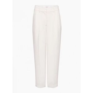 Aritzia Carrot Pants White